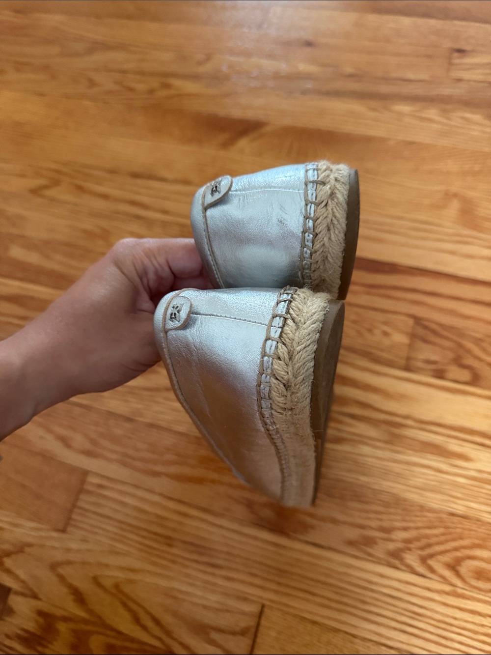 Sam Edelman Kai Espadrilles - metallic silver - Picture 5 of 7